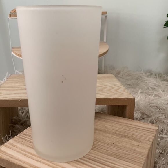 Vintage Set of 3 Christmas Angels Frosted
Glass Tumblers Designed by Fran Taylor - Picture 5 of 17